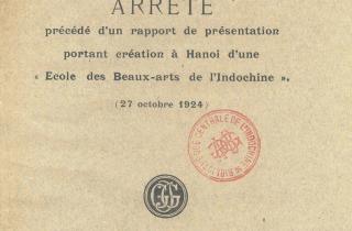 Xoay quanh vấn đề lịch sử cơ cấu quản lý Trường mỹ thuật Đông Dương, Trường cao đẳng mỹ thuật (Trường đại học mỹ thuật Việt Nam ngày nay)